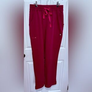FIGS Dark Magenta Dowa Scrub Bottoms